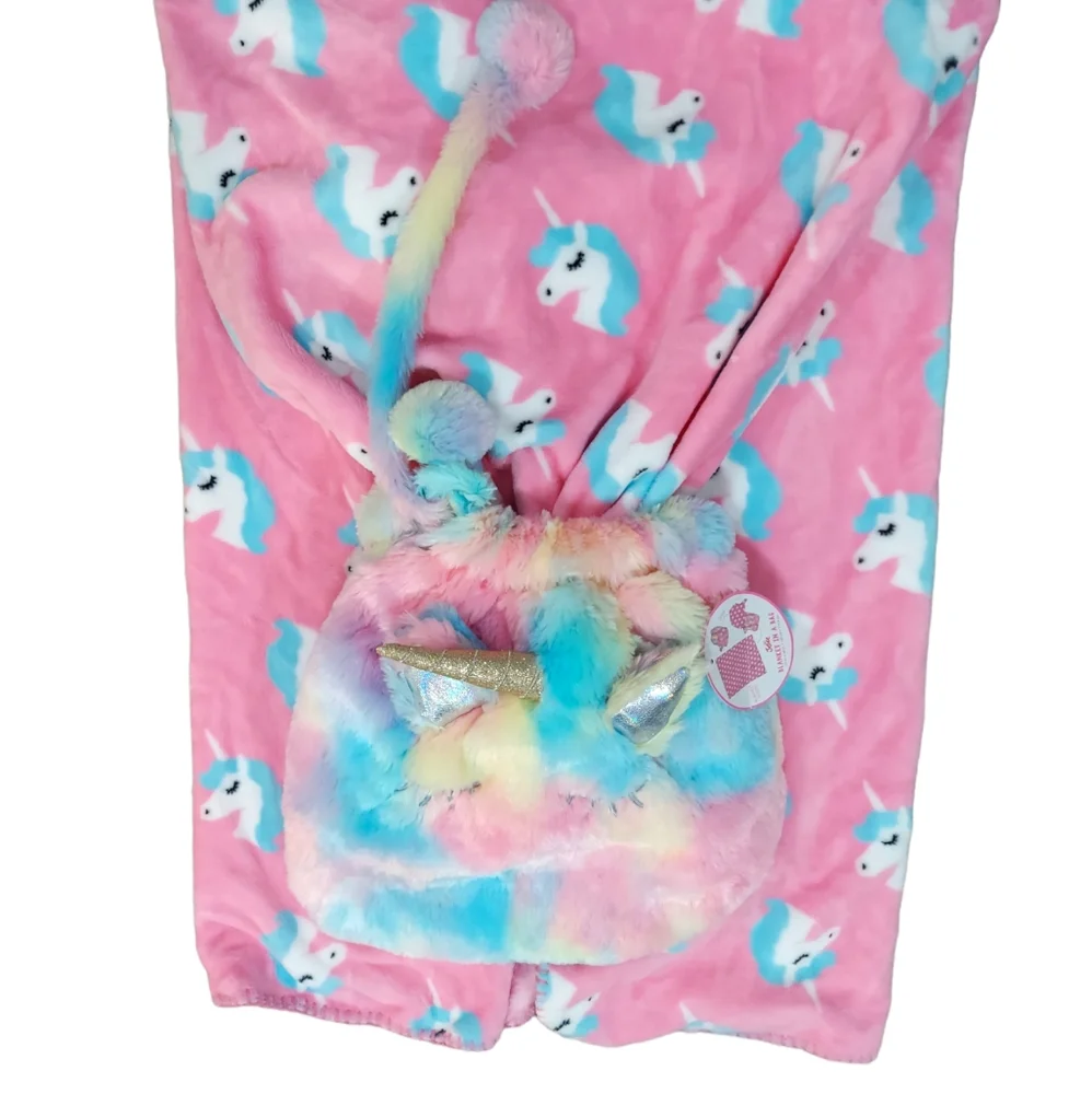 NWT Justice Blanket In A Bag